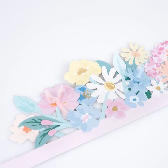 Paper Flower Headdress - Meri Meri