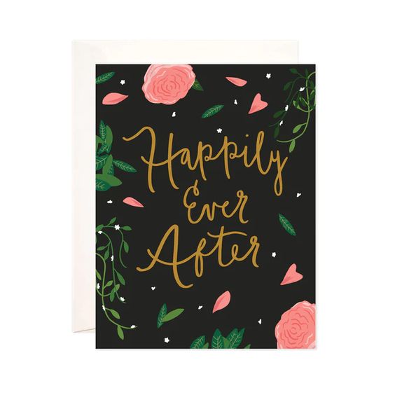 Happily Ever After Roses Card