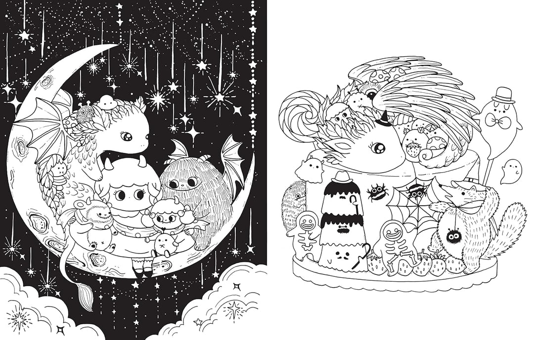 Hank & Sylvie's - A Million Little Monsters Coloring Book