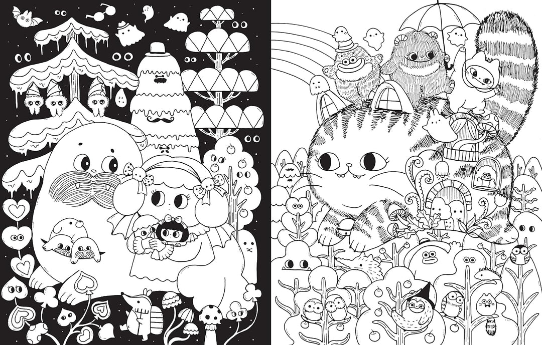 Hank & Sylvie's - A Million Little Monsters Coloring Book