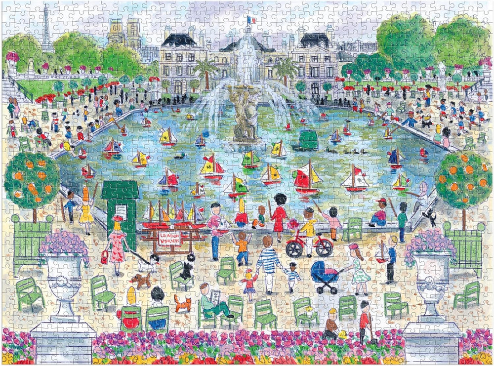 Hank & Sylvie's - Springtime in Paris Puzzle 1000pc