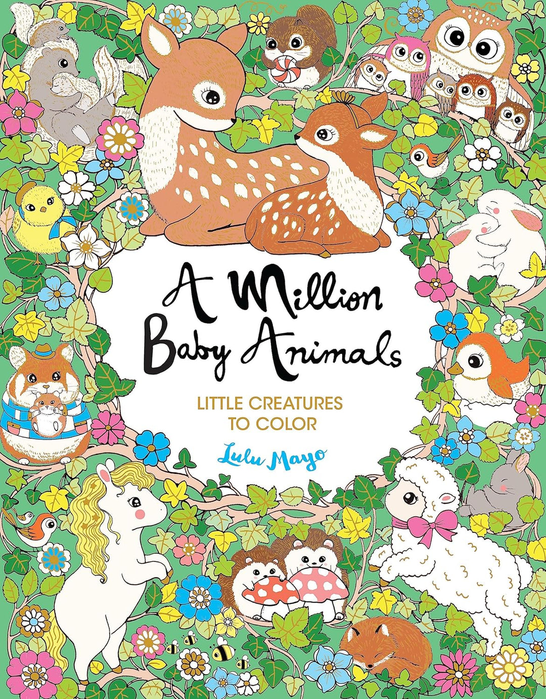 Hank & Sylvie's - A Million Baby Animals Coloring Book