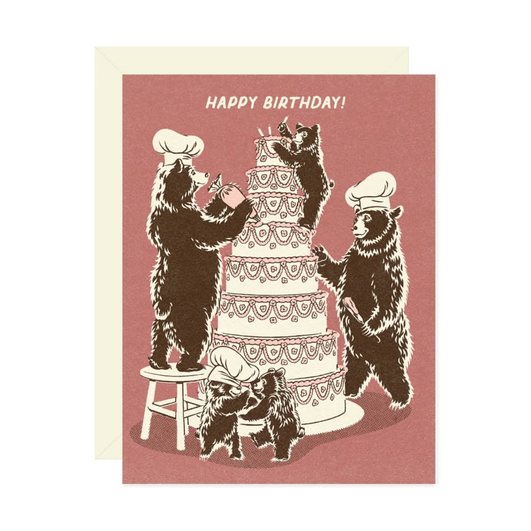 Bear Birthday Card