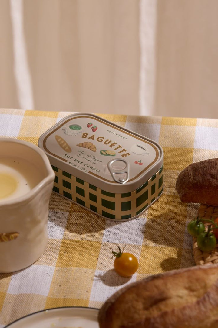 Bistro Tin 4.5oz - French Baguette Scented Candle
