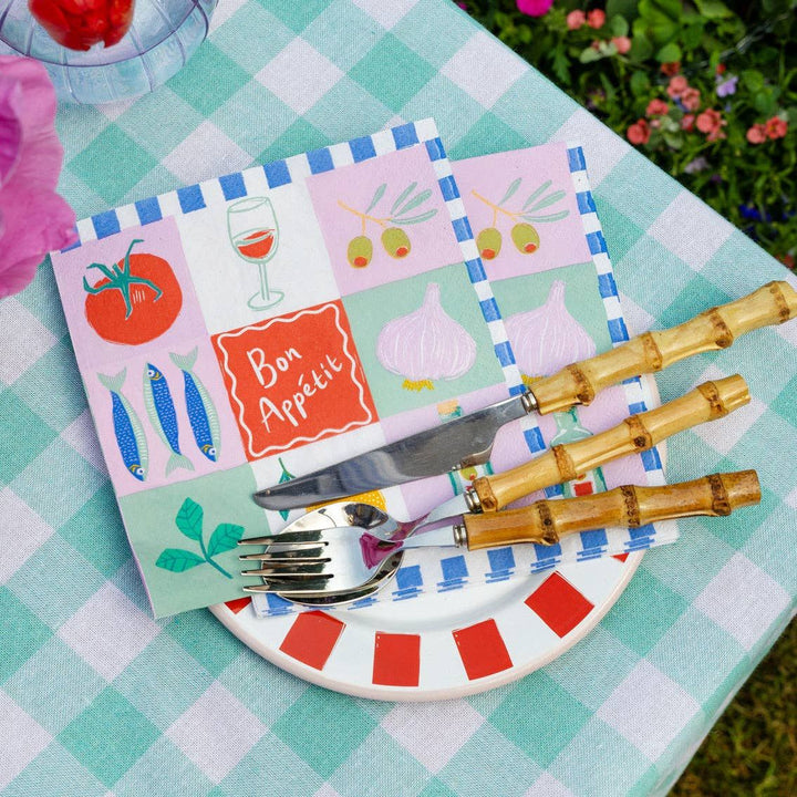 Bon Appetit Paper Napkins - 20 Pack