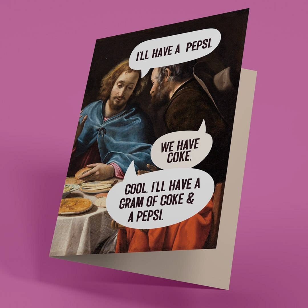 Coke or Pepsi? Birthday Card