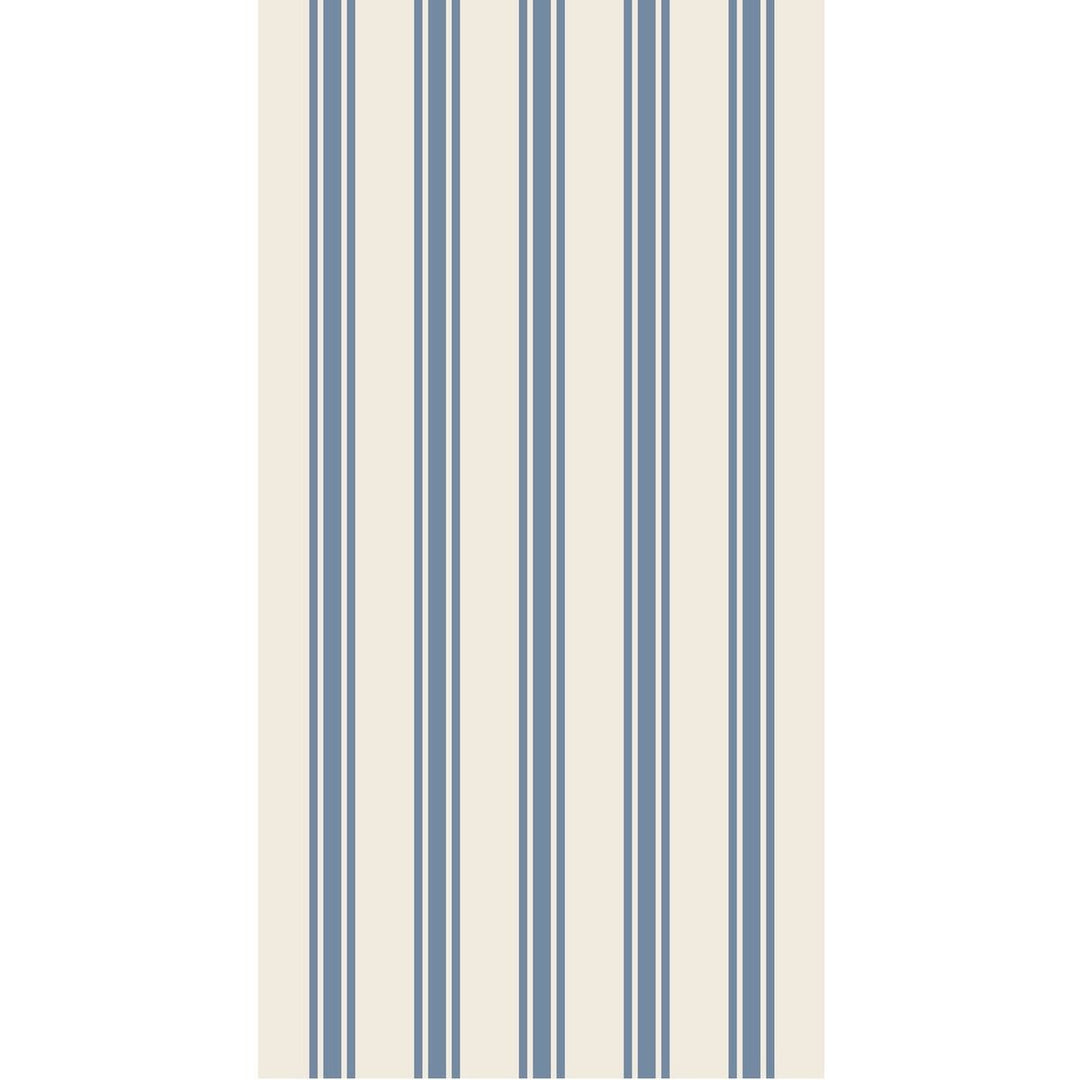 Striped pattern with blue vertical stripes on a white background