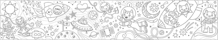Cosmic Dreams Mini Coloring Roll