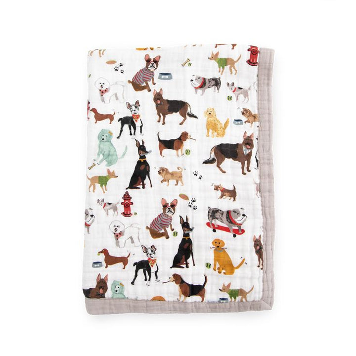 Cotton Muslin Baby Quilt Woof