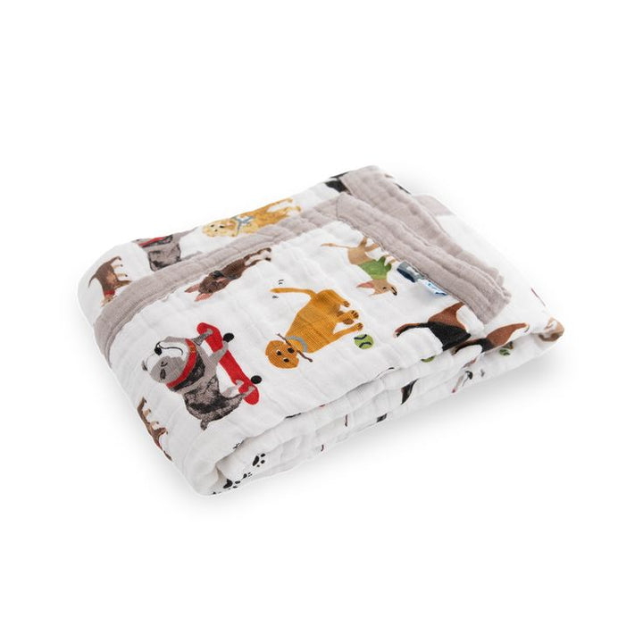 Cotton Muslin Baby Quilt Woof