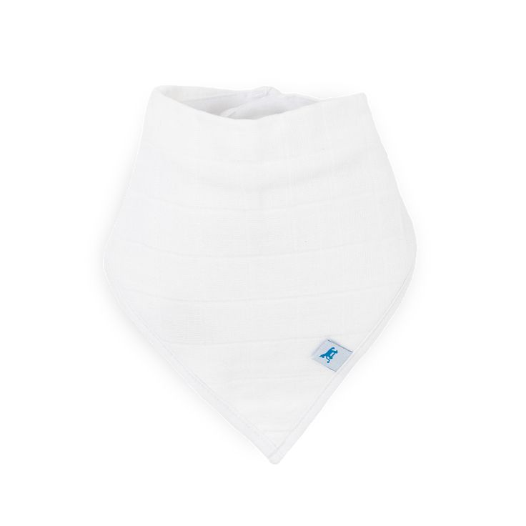 Cotton Muslin + Fleece Bandana Bib 4 Pack - Woof