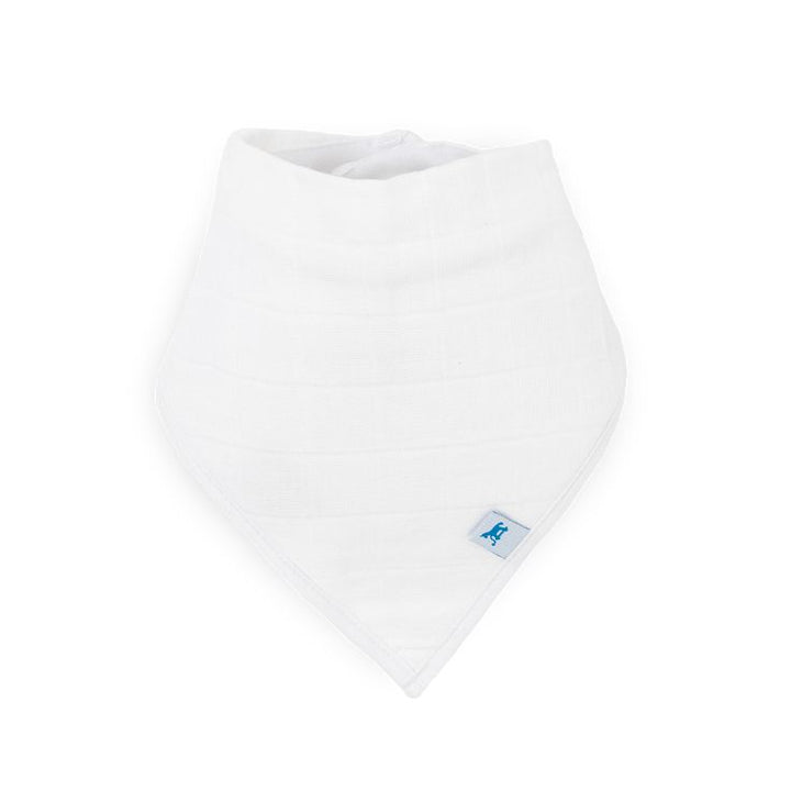 Cotton Muslin + Fleece Bandana Bib 4 Pack - Woof