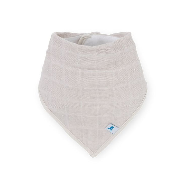 Cotton Muslin + Fleece Bandana Bib 4 Pack - Wallflower