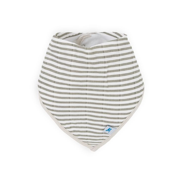 Cotton Muslin + Fleece Bandana Bib 4 Pack - Pressed Petals