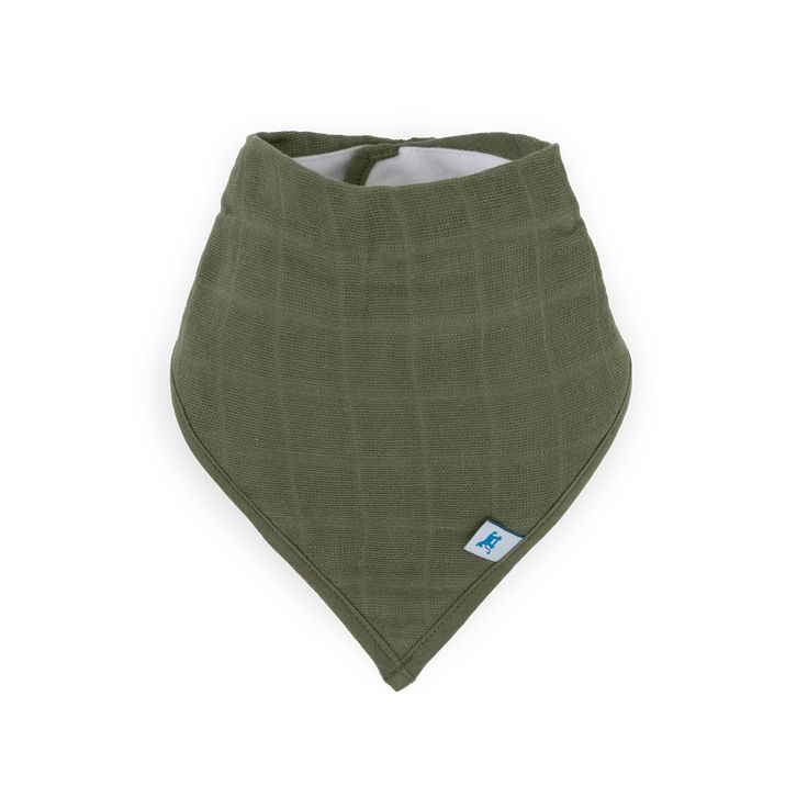 Cotton Muslin + Fleece Bandana Bib 4 Pack - Pressed Petals