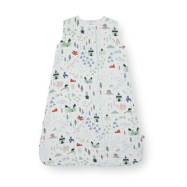 Cotton Muslin Sleep Bag - Dragon Days - Medium