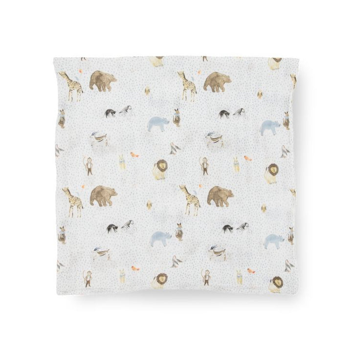 Cotton Muslin Swaddle Blanket - Party Animals