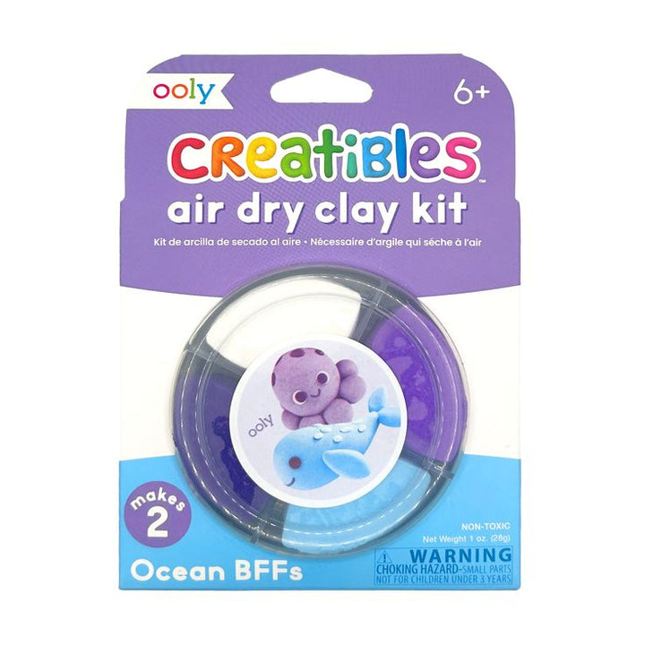 Creatibles D.I.Y. Air-Dry Clay Kit: Ocean BFFs