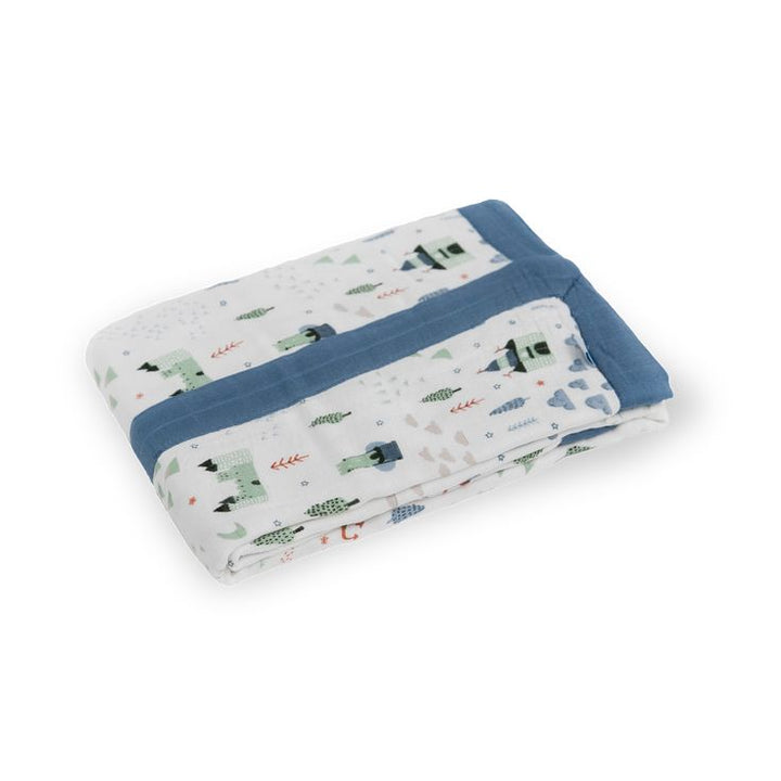 Deluxe Muslin Baby Quilt - Dragon Days
