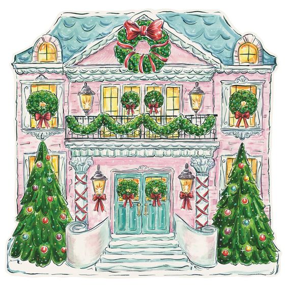 Die-Cut Holiday Home Placemats