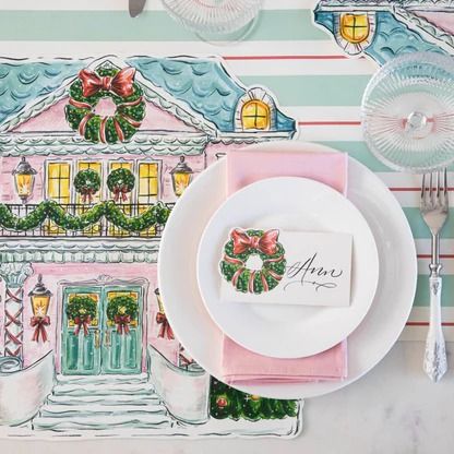 Die-Cut Holiday Home Placemats
