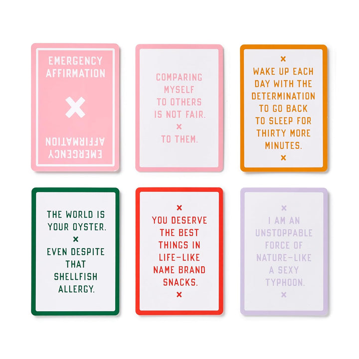 Emergency Affirmations for Exceptionally Stupid Days Card Deck
