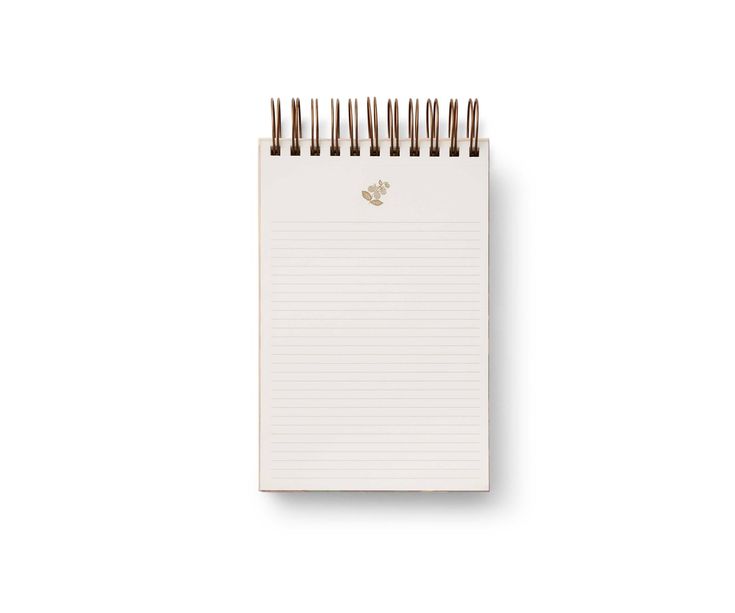 English Rose Desktop Spiral Notepad