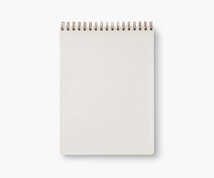 Estee Large Top Spiral Notepad