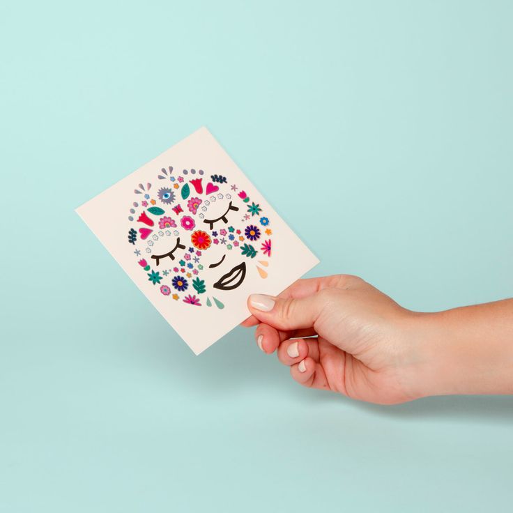 Face Stickers: Flower