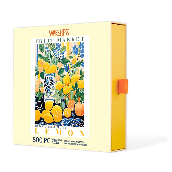 Fruit Market Lemons 500pc Puzzle