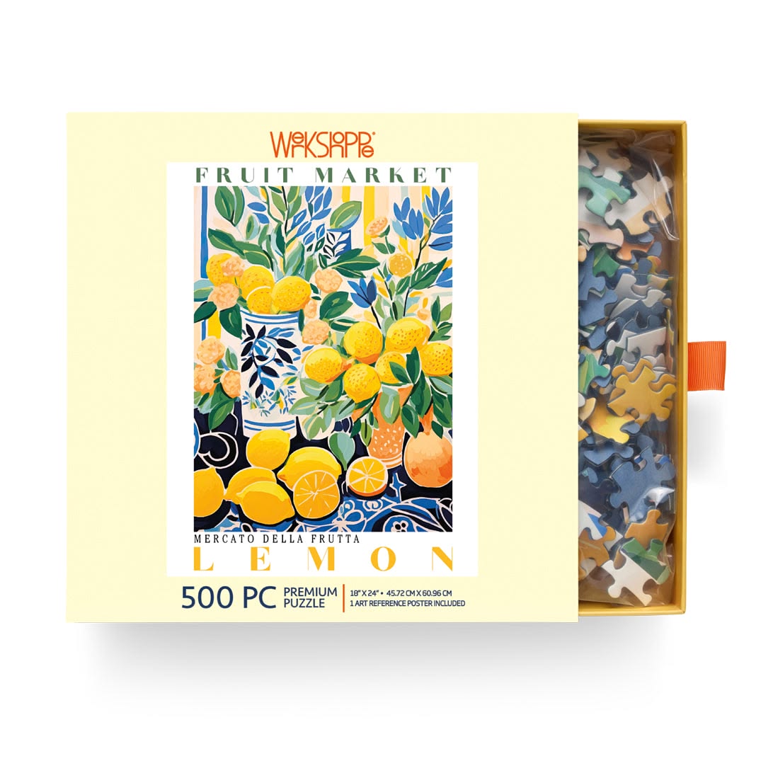 Fruit Market Lemons 500pc Puzzle