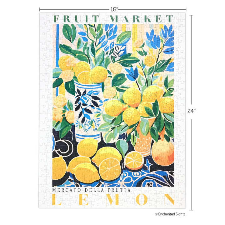 Fruit Market Lemons 500pc Puzzle