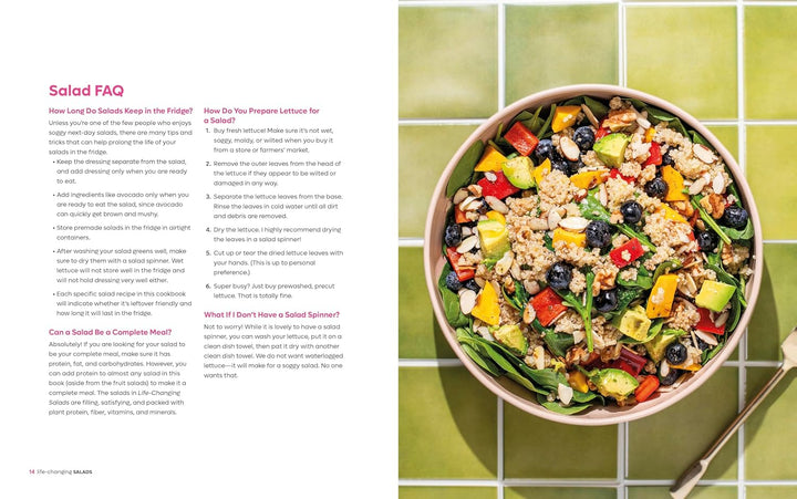Life-Changing Salads: 100 Plant-Based Salads and Dressings Beyond Your Wildest Greens