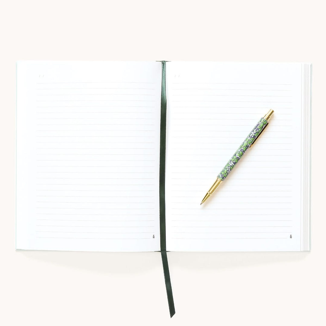 Linen Journal - Block Floral