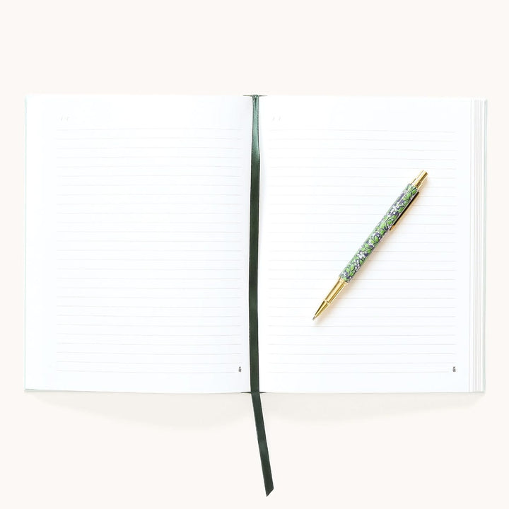 Linen Journal - Block Floral
