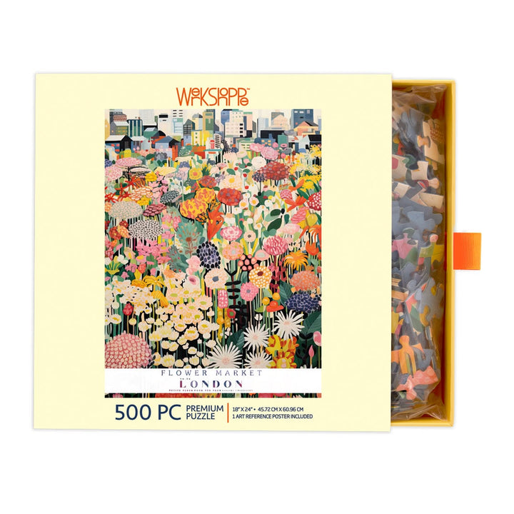 London Flower Market 500pc Puzzle