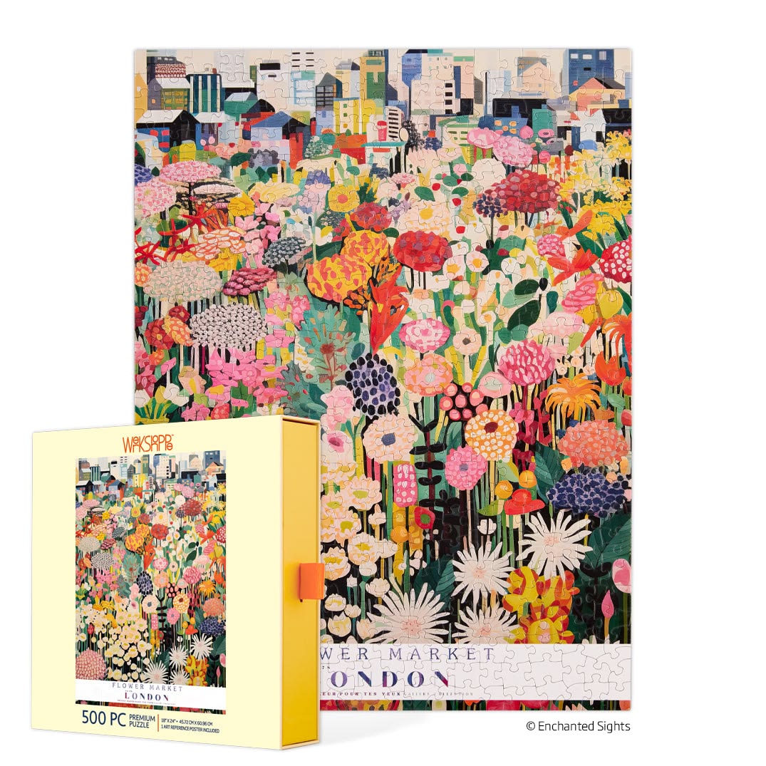 London Flower Market 500pc Puzzle