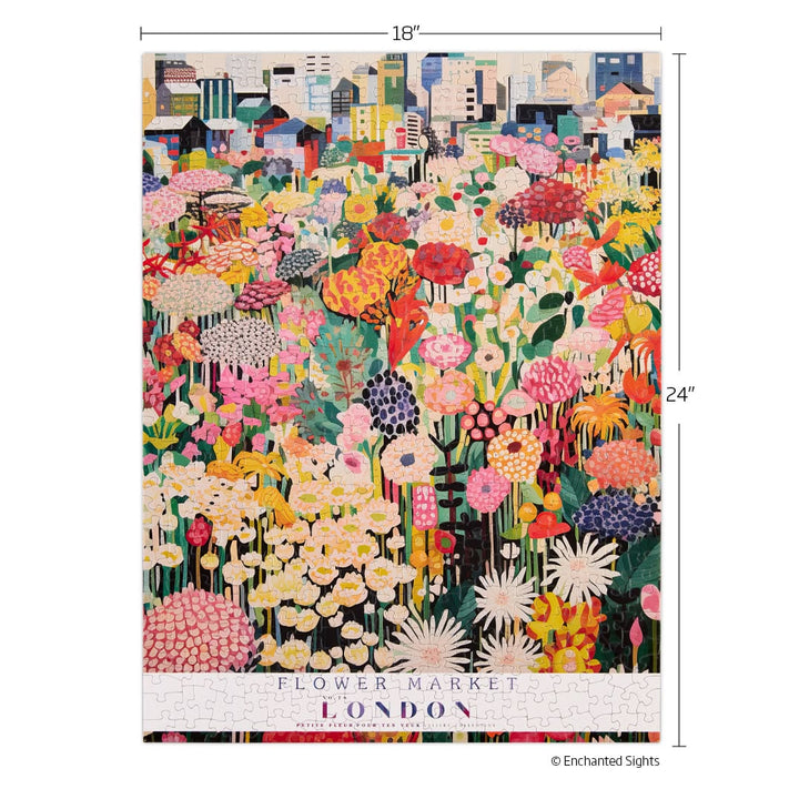 London Flower Market 500pc Puzzle