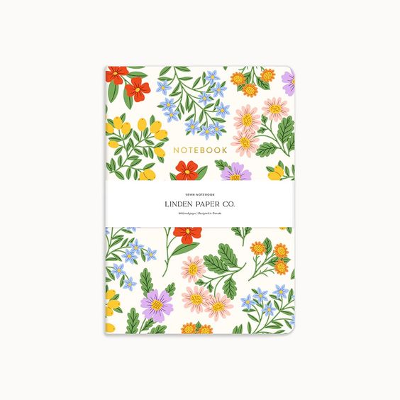 Loveliest Floral | Sewn Notebook