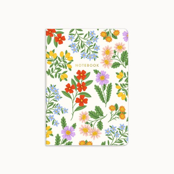 Loveliest Floral | Sewn Notebook