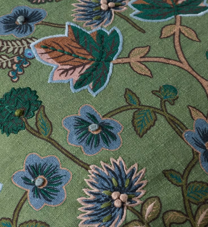 Maple Embroidered Pillow