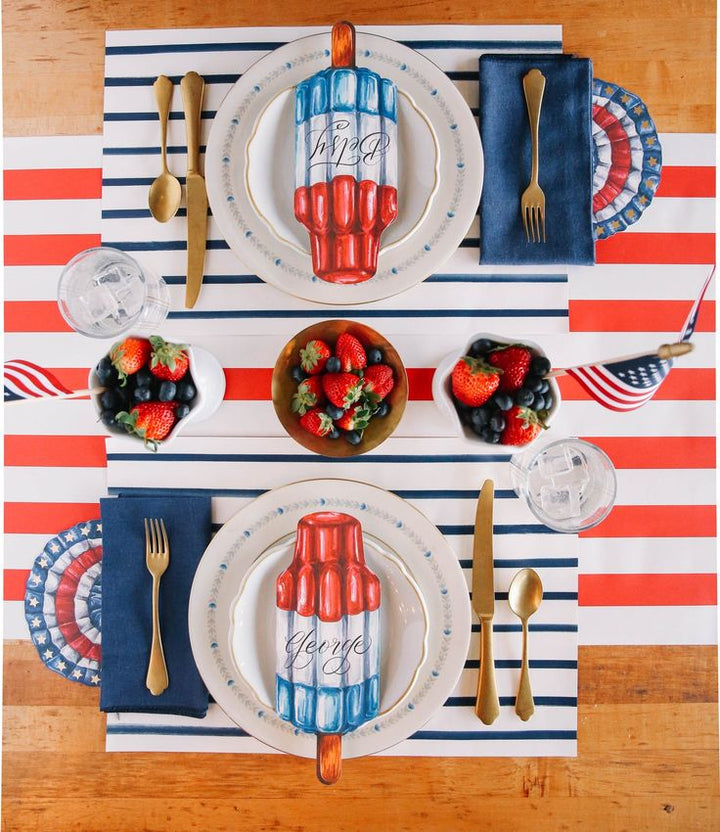 Navy Stripe Placemat