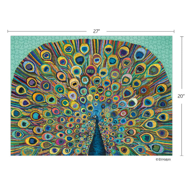 Peacock 1000pc Puzzle
