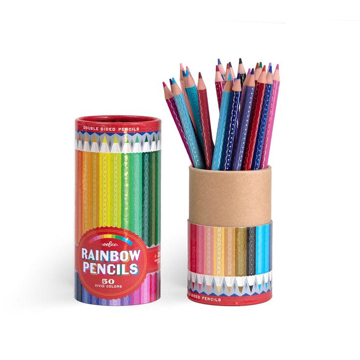 Rainbow 25 Double-Sided Pencils