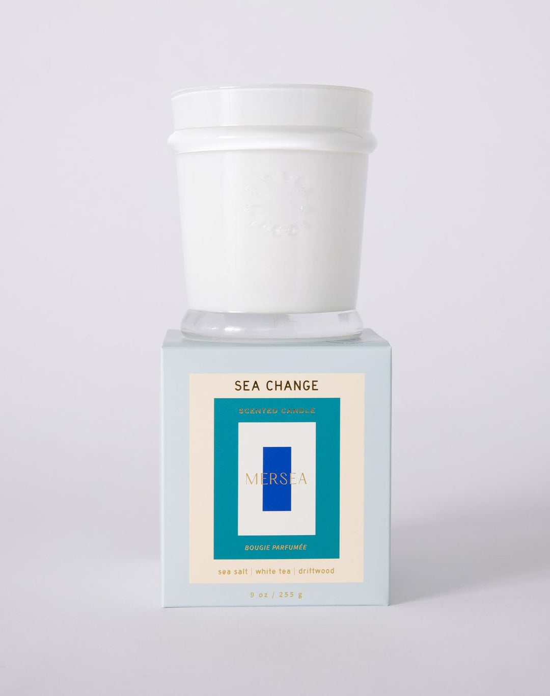 Versa Sea Change perfume bottle on a light gray background