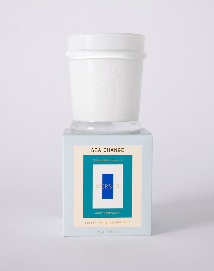 Versa Sea Change perfume bottle on a light gray background