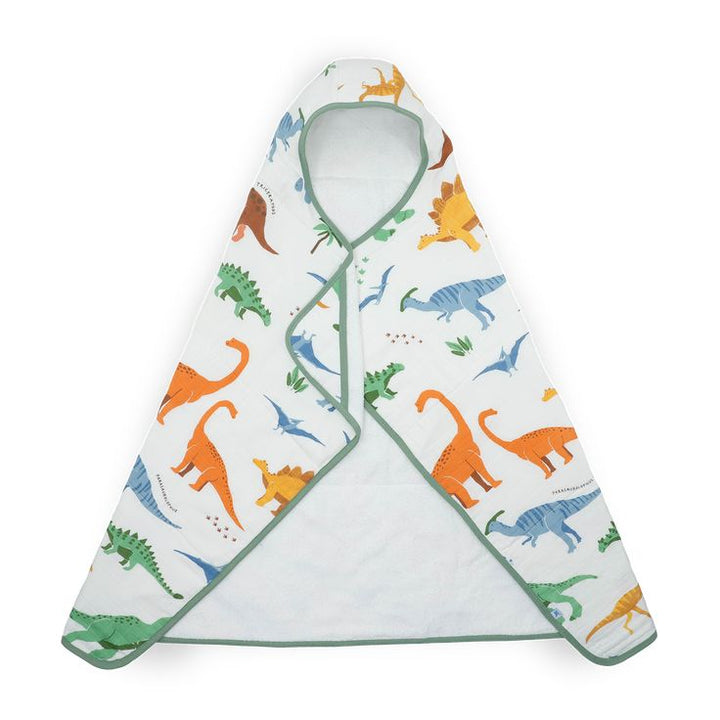 Toddler Hooded Towel - Dino Names