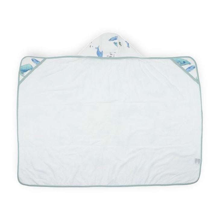 Toddler Hooded Towel - Whales