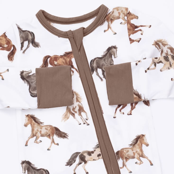 Brown equestrian bridle on a white background with horse illustrations