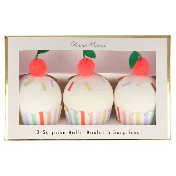 Cupcake Surprise Balls - Meri Meri